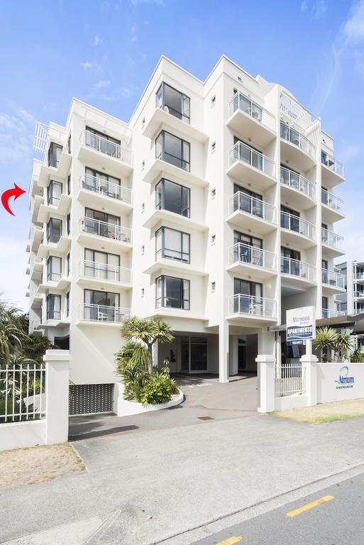 Ocean View Beach Escape - Top Floor Apartments, Mt Maunganui Base Mount Maunganui Luaran gambar
