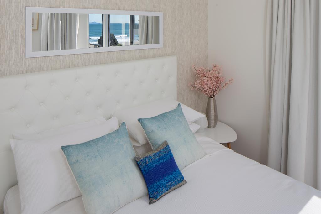 Ocean View Beach Escape - Top Floor Apartments, Mt Maunganui Base Mount Maunganui Luaran gambar